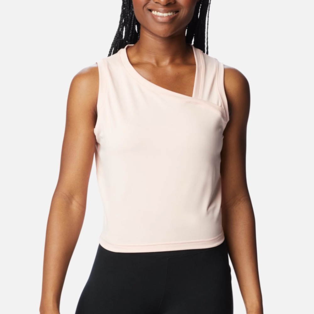 NWT Columbia asymmetrical V neck Tank, M